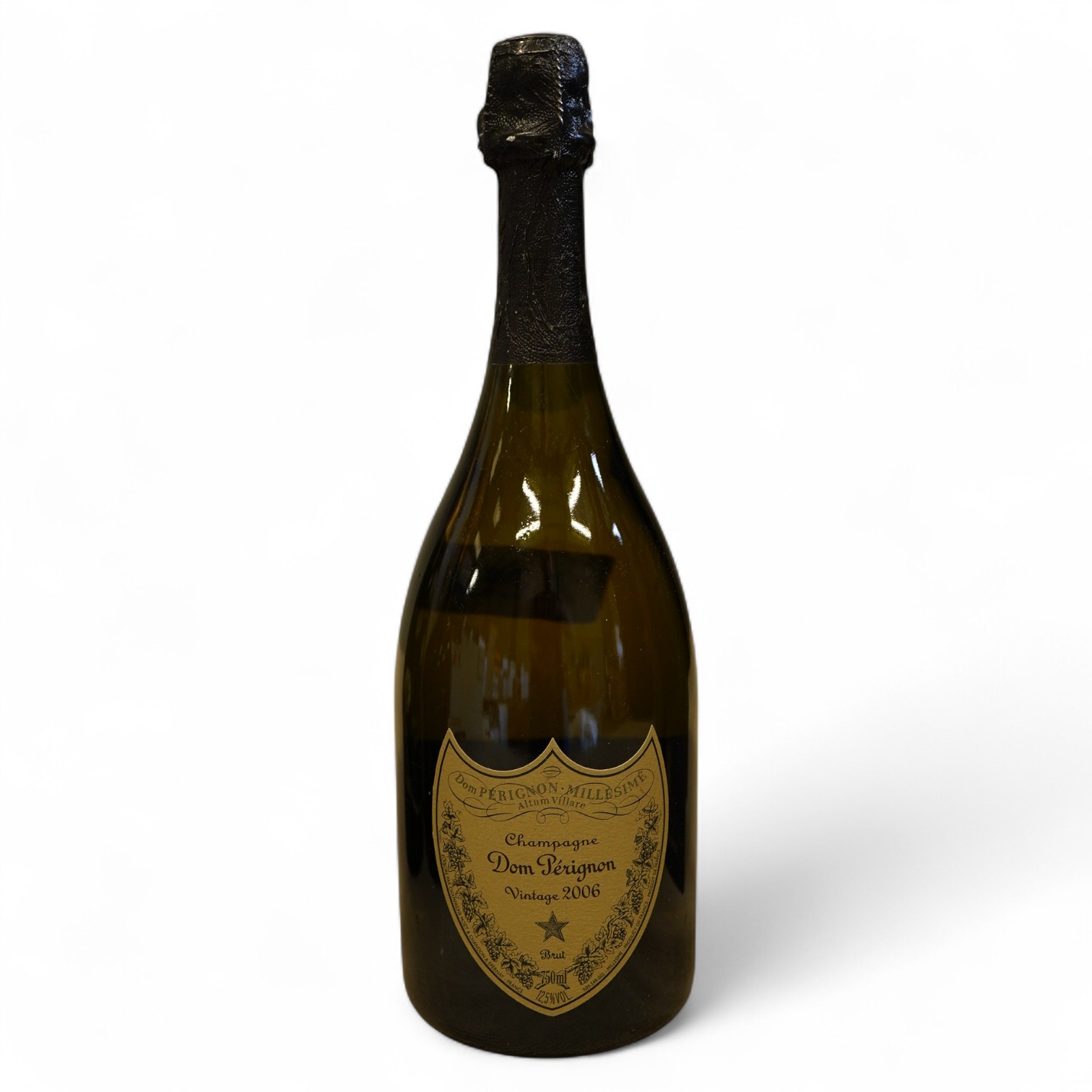 A bottle of Dom Perignon 2006 Vintage Brut Champagne